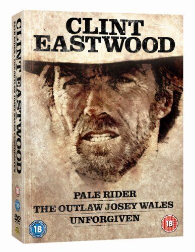 Pale Rider/The Outlaw Josey Wales/Unforgiven DVD (2010) Clint Eastwood Cert 18 Pre-Owned Region 2