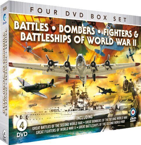Battles, Bombers, Fighters And Battleships Of World War II DVD (2010) Cert E 4 Pre-Owned Region 2