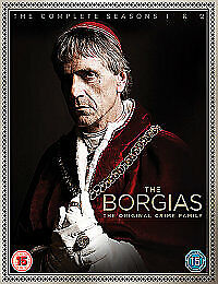 The Borgias: Seasons 1 And 2 DVD (2012) Jeremy Irons Cert 15 7 Discs Pre-Owned Region 2