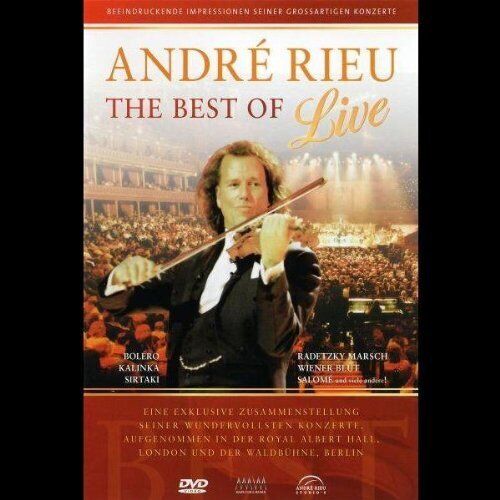 Andre Rieu: Best Of Andre Rieu Live DVD (2008) Andre Rieu Cert E Pre-Owned Region 2