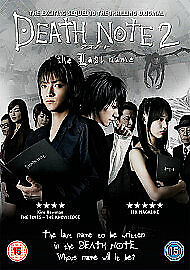 Death Note 2 - The Last Name DVD (2009) Tatsuya Fujiwara, Kaneko (DIR) Cert 15 Pre-Owned Region 2
