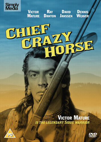 Chief Crazy Horse DVD (2016) Victor Mature, Sherman (DIR) Cert PG Pre-Owned Region 2