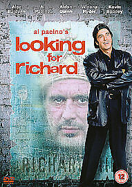 Looking For Richard DVD (2005) Al Pacino Cert 12 Pre-Owned Region 2