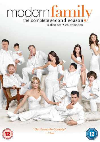 Modern Family: The Complete Second Season DVD (2011) Ed O'Neill Cert 12 4 Discs Pre-Owned Region 2