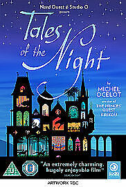Tales Of The Night DVD (2012) Michel Ocelot Cert U Pre-Owned Region 2 Tales Of The Night DVD (2012) Michel Ocelot Cert U Pre-Owned Region 2