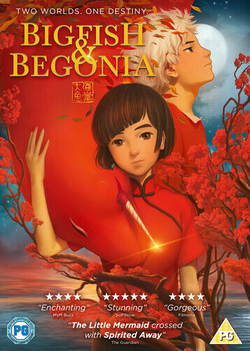 Big Fish And Begonia DVD (2018) Liang Xuan Cert PG Pre-Owned Region 2