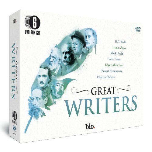 Great Writers: Wells, Joyce, Twain, Verne, Poe, Hemingway And ... DVD (2011) Pre-Owned Region 2