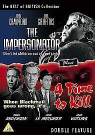 A Time To Kill/The Impersonator DVD (2009) Jack Watling, Saunders (DIR) Cert PG Pre-Owned Region 2