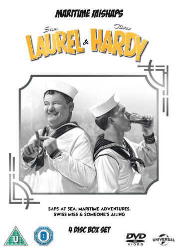 Laurel And Hardy: Maritime Mishaps DVD (2018) Stan Laurel, Horne (DIR) Cert U 4 Pre-Owned Region 2