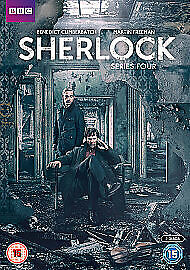 Sherlock: Sesong 4 DVD (2017) Benedict Cumberbatch, Aldersgrense 15, 2 disker