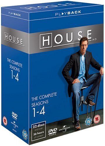 House - Season 1-4 Complete DVD Pre-Owned Region 2