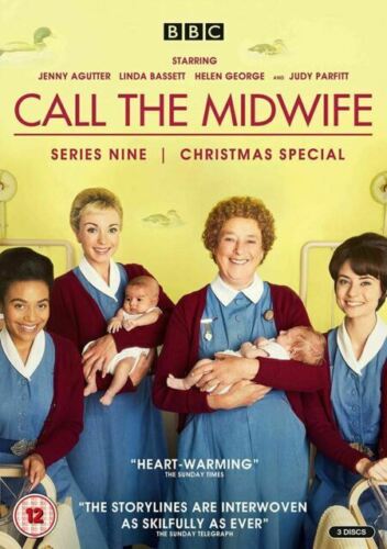 Call the Midwife: Series Nine DVD (2020) Jenny Agutter Cert 12 3 Discs Region 2 Brand New