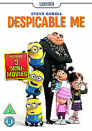Despicable Me DVD (2017) Pierre Coffin Cert U Region 2 Brand New