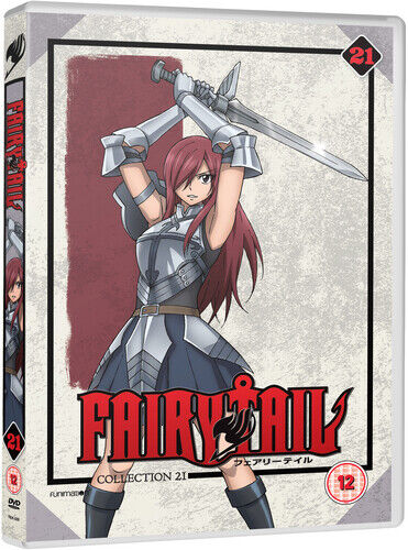 Fairy Tail: Collection 21 DVD (2017) Shinji Ishihara Cert 12 2 Discs Pre-Owned Region 2