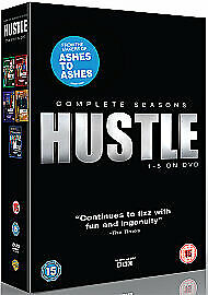 Hustle: Seasons 1-5 DVD (2010) Robert Glenister Cert 15 10 Discs Pre-Owned Region 2