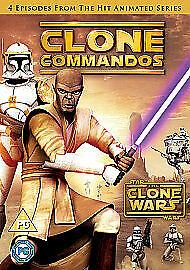 Star Wars - The Clone Wars: Clone Commandos DVD (2009) George Lucas Cert PG Pre-Owned Region 2