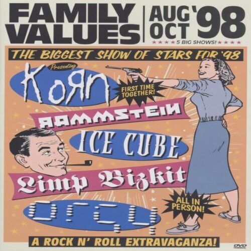Family Values: Aug-Oct '98 DVD (2002) Korn Cert 15 Pre-Owned Region 2