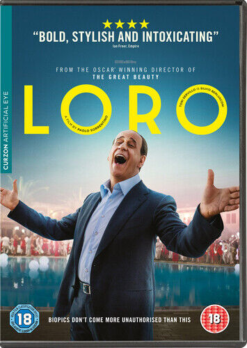 Loro DVD (2019) Toni Servillo, Sorrentino (DIR) Cert 18 Pre-Owned Region 2