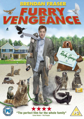 Furry Vengeance DVD (2010) Brendan Fraser, Kumble (DIR) Cert PG Region 2 Brand New