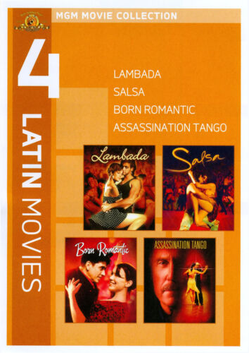 Lambada & Salsa & Born Romantic & Assass DVD Pre-Owned Region 2