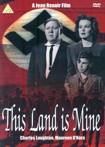 This Land Is Mine DVD (2007) Charles Laughton, Renoir (DIR) Cert PG Pre-Owned Region 2