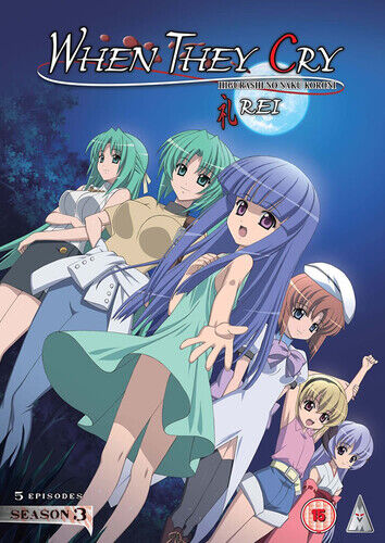 When They Cry - Rei: Season 3 DVD (2018) Rika Nakase Cert 15 Pre-Owned Region 2