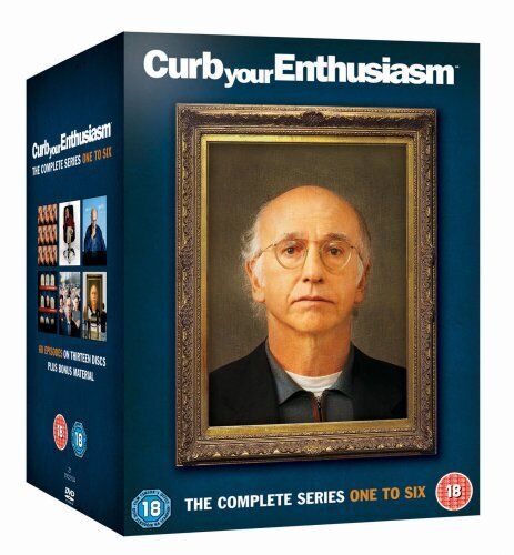 Curb Your Enthusiasm: Series 1-6 DVD (2008) Rosie O'Donnell Cert 18 13 Discs Pre-Owned Region 2