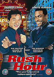 Rush Hour DVD (2010) Jackie Chan, Ratner (DIR) Cert 12 Region 2 Brand New Rush Hour DVD (2010) Jackie Chan, Ratner (DIR) Cert 12 Region 2 Brand New