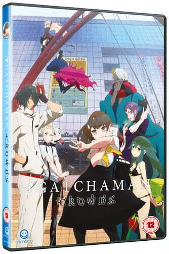 Gatchaman Crowds DVD (2015) Kenji Nakamura Cert 12 2 Discs Pre-Owned Region 2