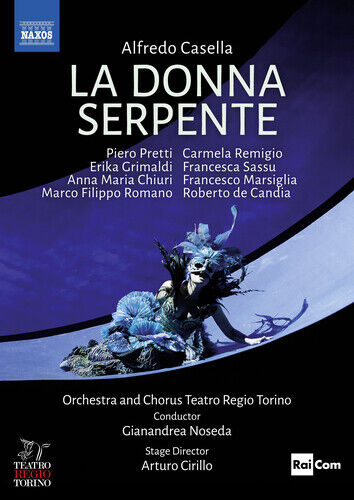 La Donna Serpente: Teatro Regio Torino (Noseda) DVD (2019) Gianandrea Noseda, Pre-Owned Region 2