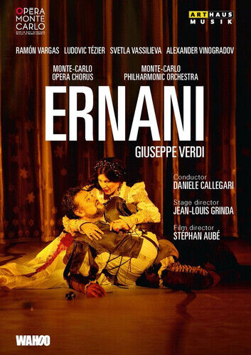 Ernani: Opera Monte Carlo (Callegari) DVD (2017) Jean-Louis Grinda Cert TBC Pre-Owned Region 2