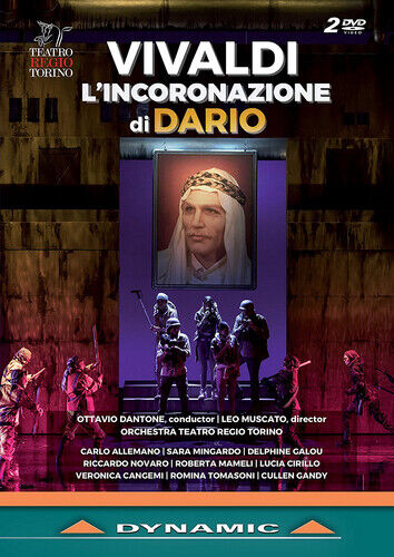 L'incoronazione Di Dario: Teatro Regio Torino (Dantone) DVD (2017) Leo Muscato Pre-Owned Region 2