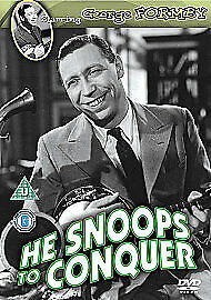 He Snoops to Conquer DVD (2011) George Formby, Varnel (DIR) Cert U Region 2 Brand New