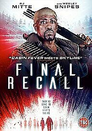 Final Recall DVD (2017) RJ Mitte, Borrelli (DIR) Cert 15 Pre-Owned Region 2