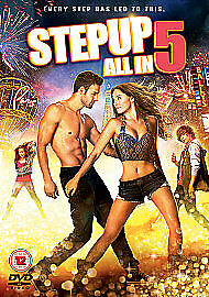 Step Up 5 - All In DVD (2014) Alyson Stoner, Sie (DIR) Cert 12 Region 2 Brand New