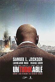 Unthinkable DVD (2010) Samuel L. Jackson, Jordan (DIR) Cert 18 Pre-Owned Region 2