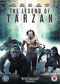 The Legend Of Tarzan DVD (2016) Alexander Skarsg ¥rd, Yates (DIR) Cert 12 Pre-Owned Region 2