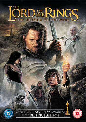 The Lord Of The Rings: The Return Of The King DVD (2015) Elijah Wood, Jackson Pre-Owned Region 2
