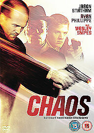 Chaos DVD (2008) Jason Statham, Giglio (DIR) Cert 15 Pre-Owned Region 2