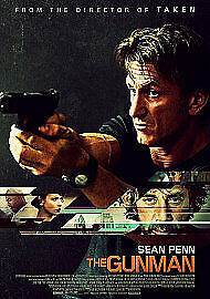 The Gunman DVD (2015) Actionthriller med Sean Penn