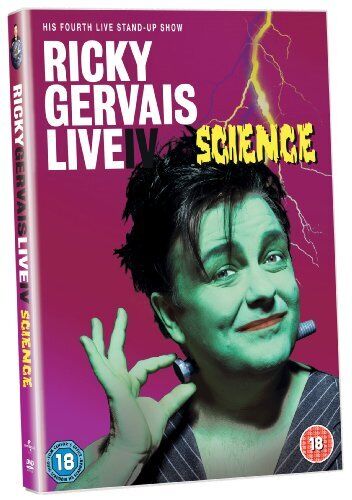 Ricky Gervais: Live 4 - Science DVD (2010) Ricky Gervais Cert 18 Pre-Owned Region 2