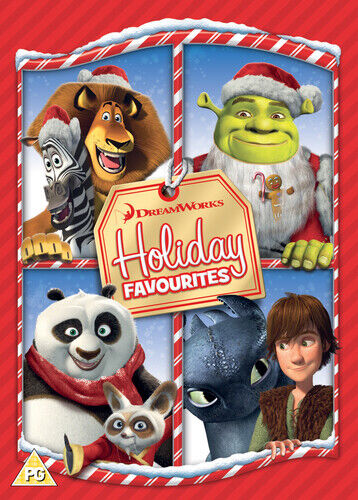 DreamWorks Holiday Favourites DVD (2018) Gary Trousdale Cert PG 4 Discs Pre-Owned Region 2