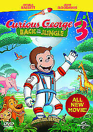 Curious George 3 - Back To The Jungle DVD (2015) Phil Weinstein Cert U Pre-Owned Region 2