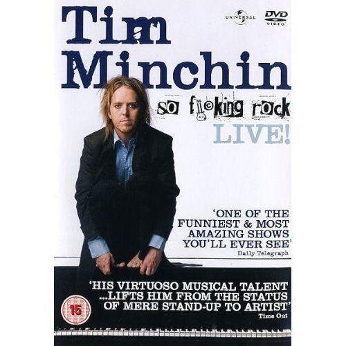 Tim Minchin: So F**king Rock, Live DVD (2008) Tim Minchin Cert 15 Pre-Owned Region 2