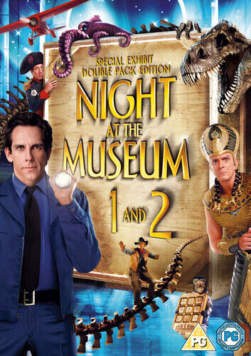Night At The Museum/Night At The Museum 2 DVD (2009) Ben Stiller, Levy (DIR) Pre-Owned Region 2