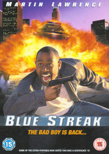 Blue Streak DVD (2005) Martin Lawrence, Mayfield (DIR) Cert 15 Pre-Owned Region 2