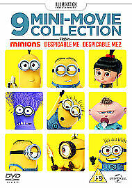 Minions & Grusomme Meg 1 & 2: 9 Minifilmer (2016) DVD
