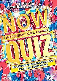 Now That's What I Call A Music Quiz DVD (2005) Cert E Pre-Owned Region 2