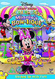 Mickey Mouse Clubhouse: Minnie's Bow-tique DVD (2011) Roberts Gannaway Cert U Region 2 Brand New