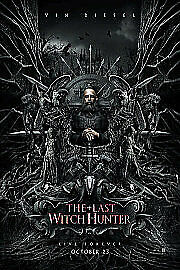 The Last Witch Hunter DVD (2016) Vin Diesel, Eisner (DIR) Cert 15 Pre-Owned Region 2